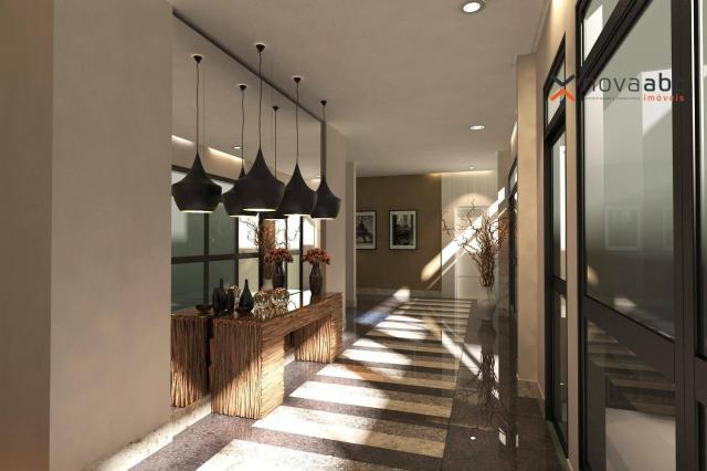 Apartamento com 2 dormitórios e varanda gourmet para alugar, 70 m² em condomínio completo - Foto 16