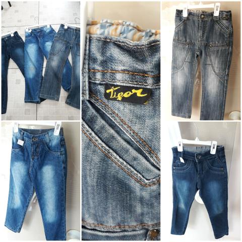 Lote 3 calças jeans