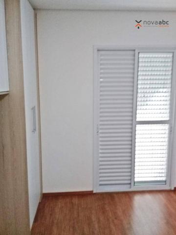 Apartamento com 3 dormitórios para alugar, 85 m² por R$ 2.500/mês - Jardim - Santo André/S - Foto 14