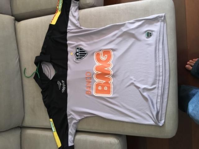Blusa Atlético Goleiro Topper Cinza Novinha - Foto 2