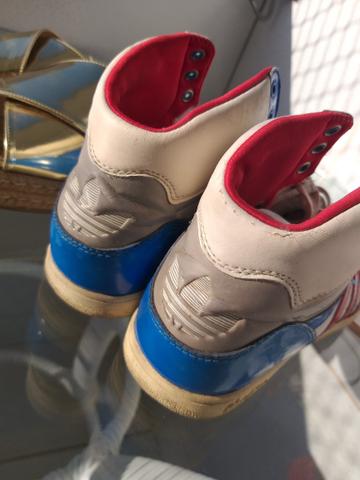 Tênis adidas original + flat 37. usados - Foto 4