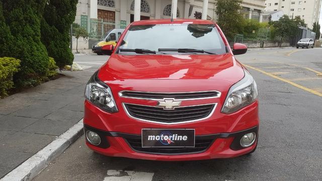 Chevrolet - Agile LTZ 1.4 Flex 2014 Vermelho Completo Super Novo Doc OK - Foto 5