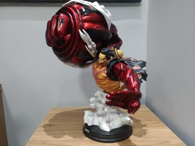 Promo Black Action Figure Luffy Gear 4 King Kong Gun Gk 43cm - Foto 3