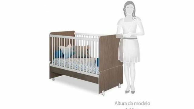 Berço mini cama c/ colchão novo # entrego montagem grátis - Foto 3