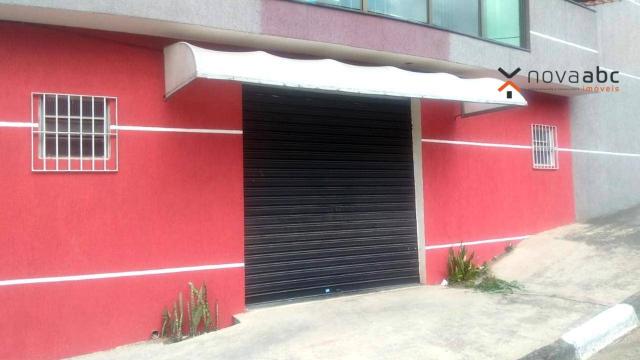 Salão para alugar, 115 m² por R$ 1.800/mês - Parque João Ramalho - Santo André/SP