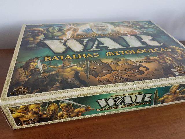 War Batalhas Mitológicas jogo de tabuleiro