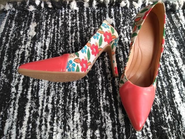 Scarpin estampado