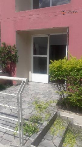 Apartamento com 2 dormitórios para alugar, 56 m² por R$ 1.200/mês - Utinga - Santo André/S - Foto 2