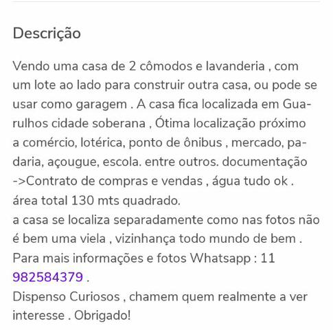 Vende se casa , Cidade soberana