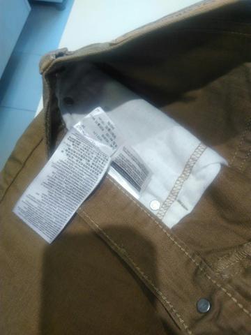 Calça Jeans Levis Levi's modelo 505 cor mostardaTam. 44 - Foto 4