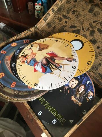 Lote de relogios de parede vendo/troco