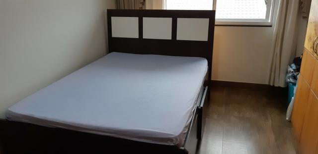 Cama casal (100% mdf) + colchao - Foto 4