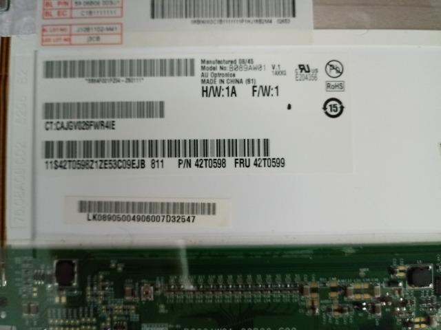 Tela net ltn101nt02-b01 e Tela net b089aw01 - Foto 5