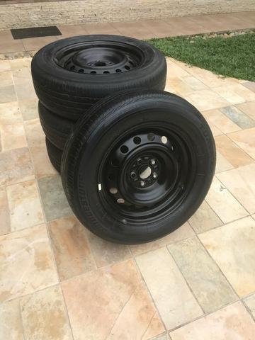 Jogo de rodas Corolla - Foto 2