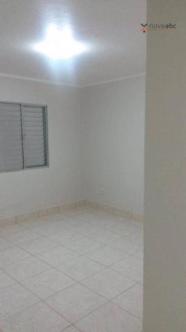Apartamento com 1 dormitório para alugar, 58 m² por R$ 1.300/mês - Vila Floresta - Santo A - Foto 8