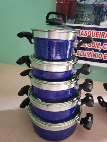 Conjunto de panelas COM tampa de Vidro - Foto 5