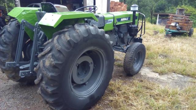 Agrale 4200 com grade frontal "macaco" - Foto 4
