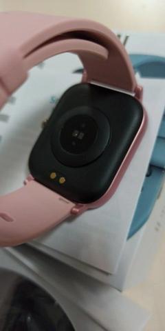 Relógio Celular Inteligente Digital Smartwatch GTS Android Apple Monitor Cardíaco - Foto 4
