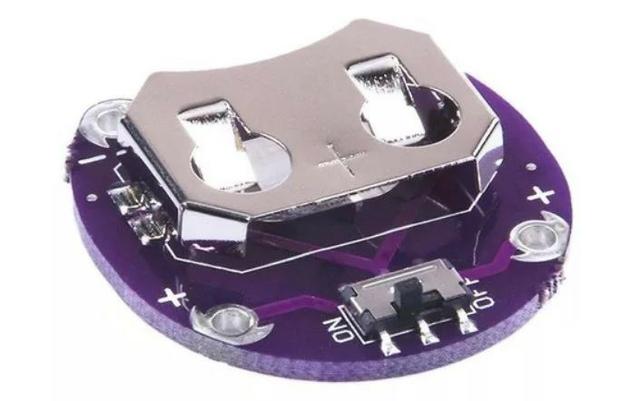 COD-AM324 Módulo Suporte Para Bateria Cr2032 Arduino Automação Robotica - Foto 2
