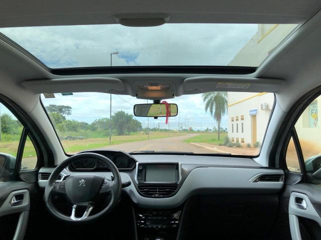 Peugeot 208 Allure 1.6 2016 com teto solar - Foto 8