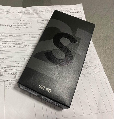 Samsung S21 128gb novo lacrado nota fiscal garantia