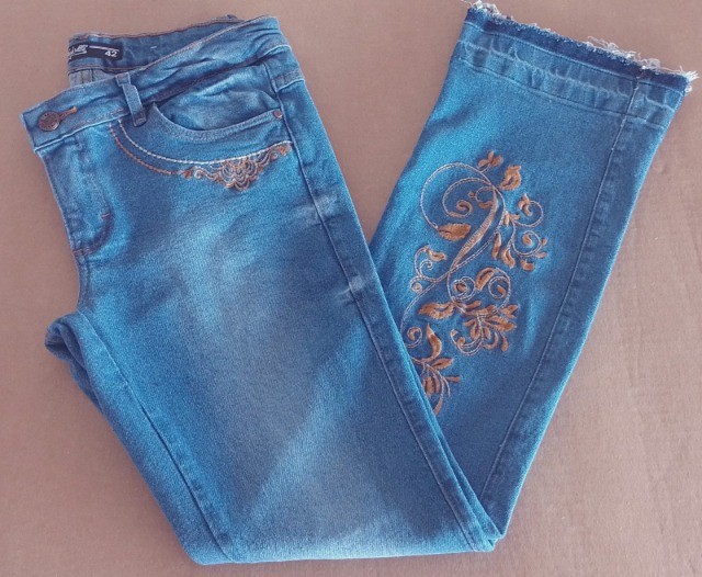 Calça jeans country e camisão feminino  - Foto 5