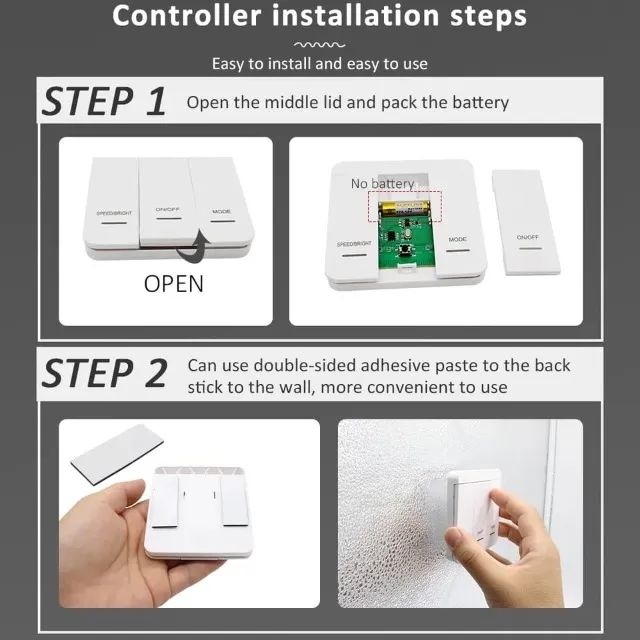 Fita Led Sequencial 5 Metros + Controle Remoto Efeitos - Foto 2