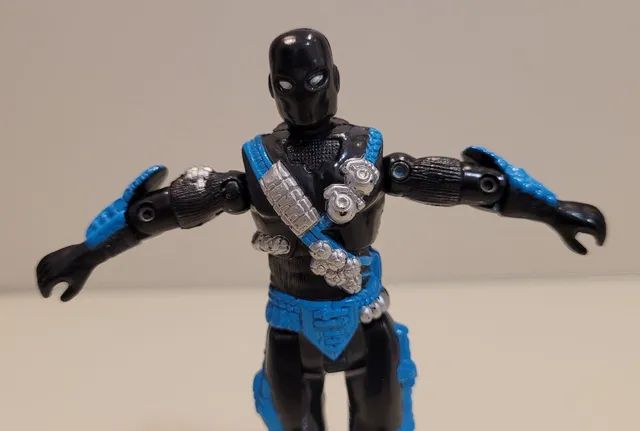 Boneco Comandos Ação Gijoe Snake Eyes v5 Hasbro 1993 zero - Foto 2