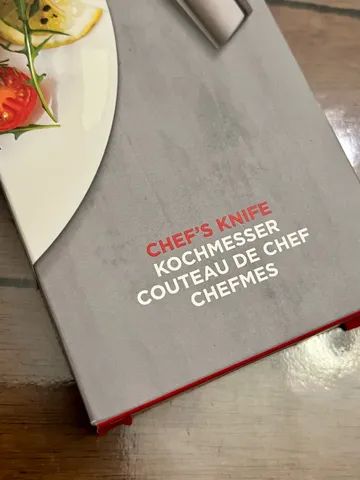 faca do chef kuhn rikon swiss design nova exclusiva - Foto 3