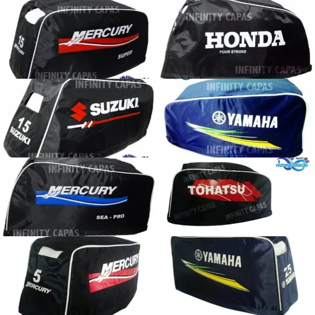 Capa capô para motor popa varias marcas e modelos