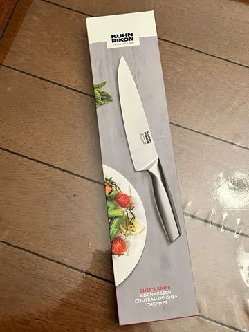 faca do chef kuhn rikon swiss design nova exclusiva