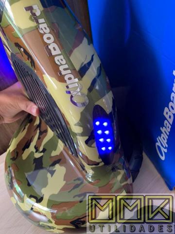 Hoverboard skate elétrico ou scooter 10 Polegadas Novo completo com Bluetooth e garantia - Foto 6