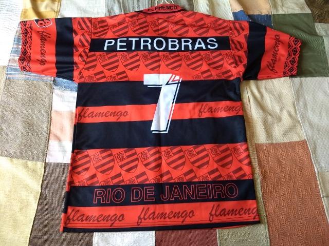 Camisa flamengo retro centenário - Foto 3