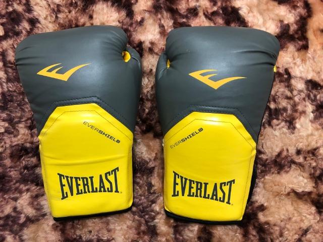 Kit Muay Thai - Luva Everlast + 3 bandagens + caneleira ? Parcelado - Foto 2