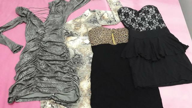 4 vestidos tam 36/38