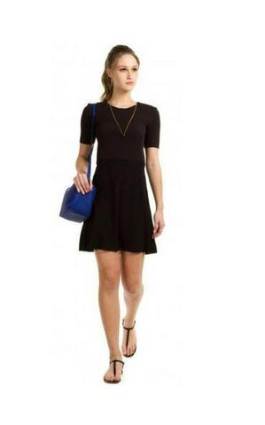 Vestido Recortes Preto Osklen tamanho P (Veste PP) - Foto 3