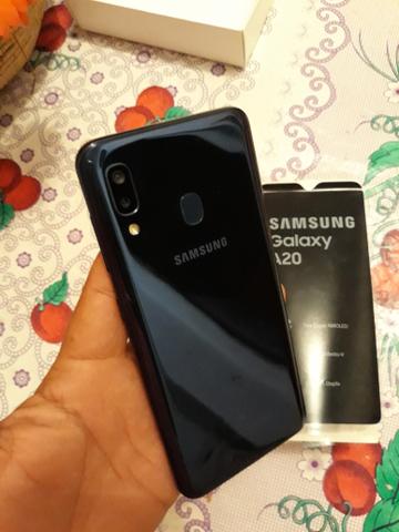 Samsung a 20 novo na caixa