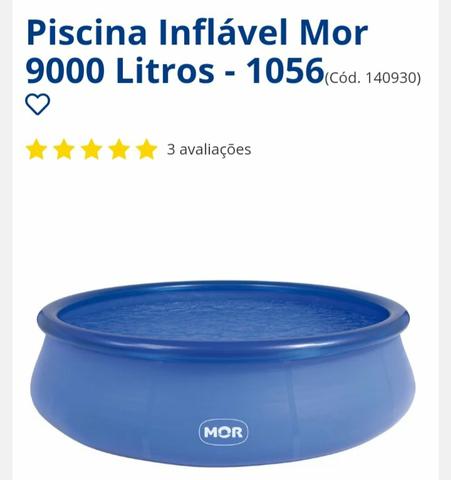 Vendo piscina mor