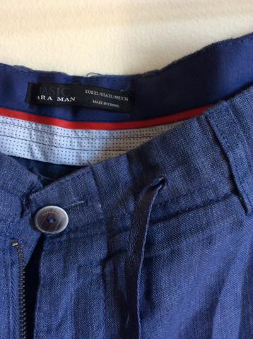 Calça linho Zara 44 - Foto 4