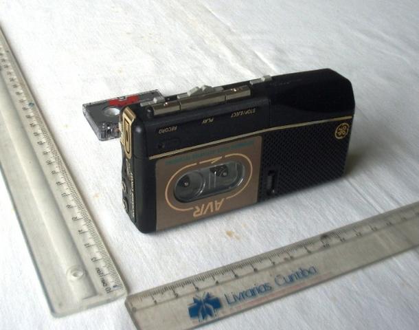 Raro - Gravador Portátil de Micro Fita Cassete General Eletric - Funcionando Ler Anúncio