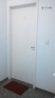Apartamento com 2 dormitórios para alugar, 40 m² por R$ 1200/mês - Vila Floresta - Santo A - Foto 3