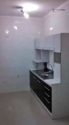 Apartamento com 2 dormitórios para alugar, 40 m² por R$ 1200/mês - Vila Floresta - Santo A - Foto 6