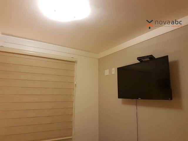Apartamento com 2 dormitórios para alugar, 50 m² por R$ 1.350/mês - Parque Erasmo Assunção - Foto 17