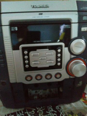 Som Semp Toshiba / carrossel 3 cds / 1 caixa de som / funcionando - Foto 2