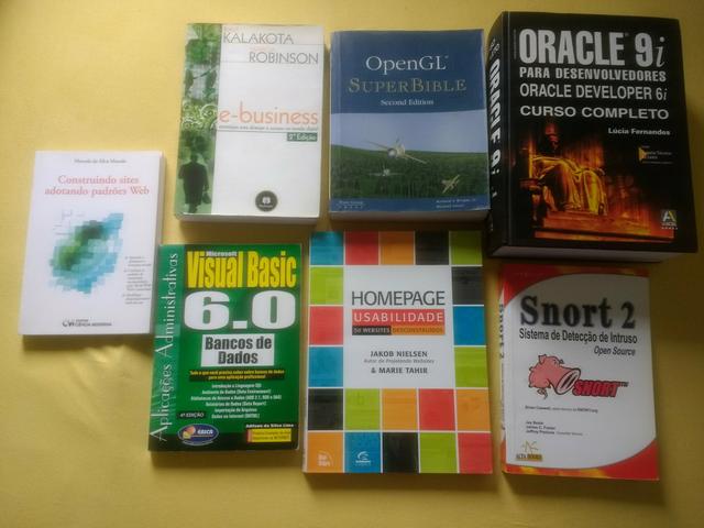 Lote Livros Informática