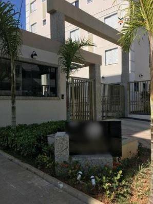 Apartamento com 2 dormitórios para alugar, 50 m² por R$ 1.000/mês - Utinga - Santo André/S
