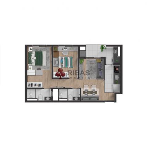 Apartamento à venda com 2 dormitórios em Boa vista, Curitiba cod:15427 - Foto 11
