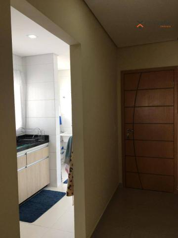 Apartamento com 2 dormitórios para alugar, 63 m² por R$ 2.100/mês - Campestre - Santo Andr - Foto 7
