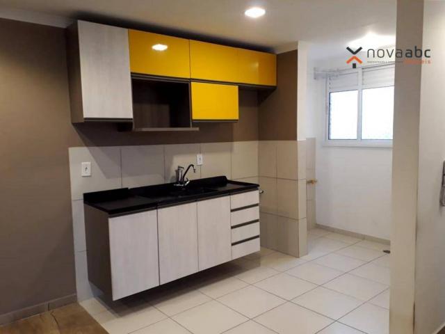 Apartamento com 2 dormitórios para alugar, 46 m² por R$ 900/mês - Vila João Ramalho - Sant - Foto 13