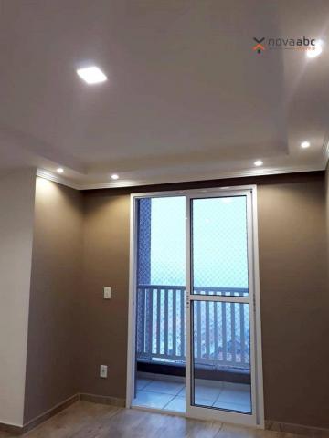 Apartamento com 2 dormitórios para alugar, 46 m² por R$ 900/mês - Vila João Ramalho - Sant - Foto 5